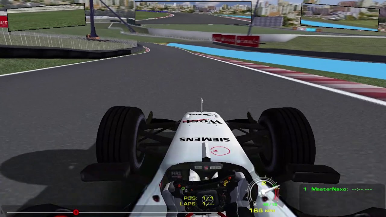 rFactor F1AL 2005 Kimi Raikkonen McLaren MP4/20 Interlagos Hotlap (Gift For God Titania)