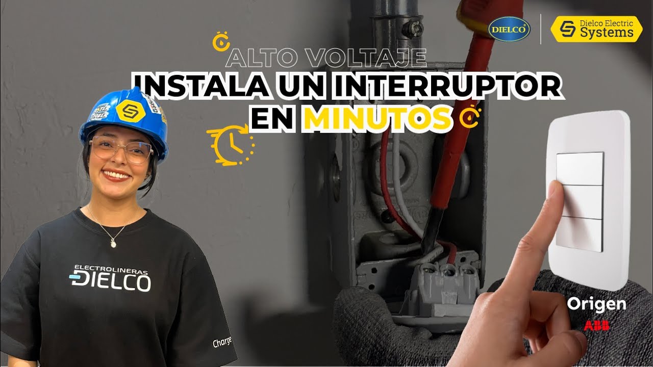 Aprende a instalar un Interruptor ABB- Alto Voltaje ⚡