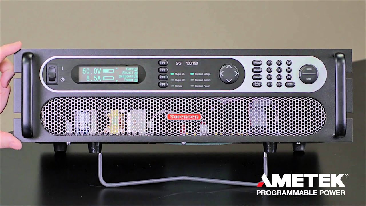 Sorensen SG Series: DC Programmable Power Supply