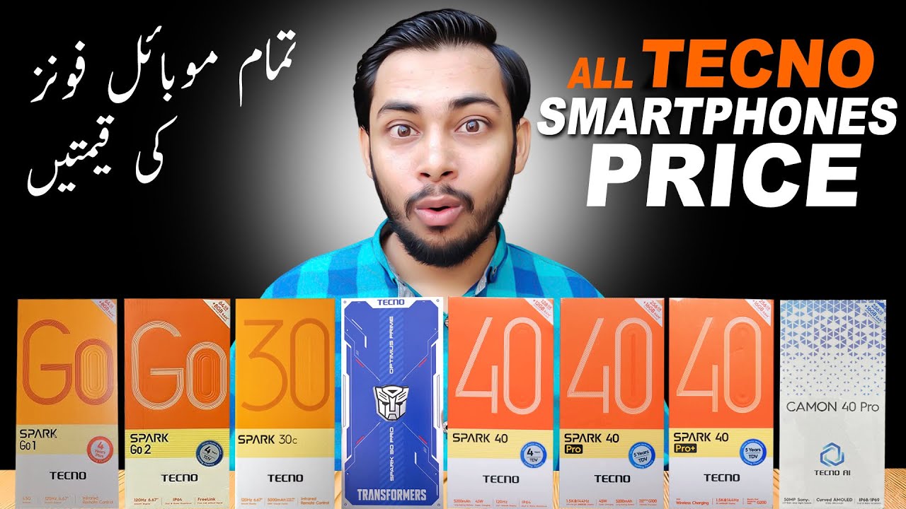 Tecno Mobile Prices in Pakistan Update October 2025 🔥 Tecno All Mobile Price list