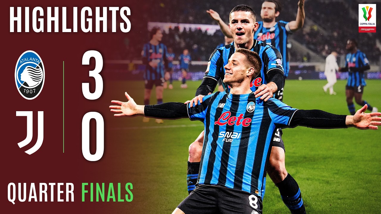 ATALANTA-JUVENTUS 3-0 | HIGHLIGHTS | La Dea Through With Ease | Coppa Italia Frecciarossa 2025/26