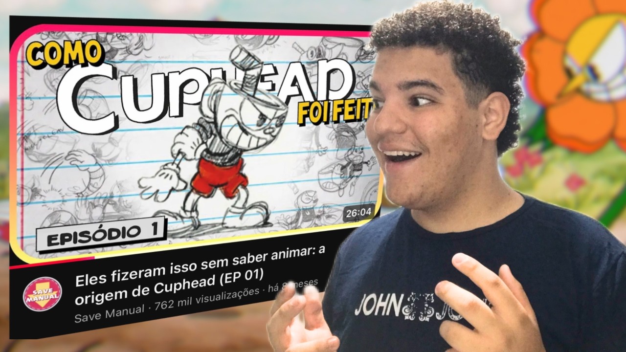 REAGINDO AO DOCUMENTARIO DE CUPHEAD  *PARTE 1*