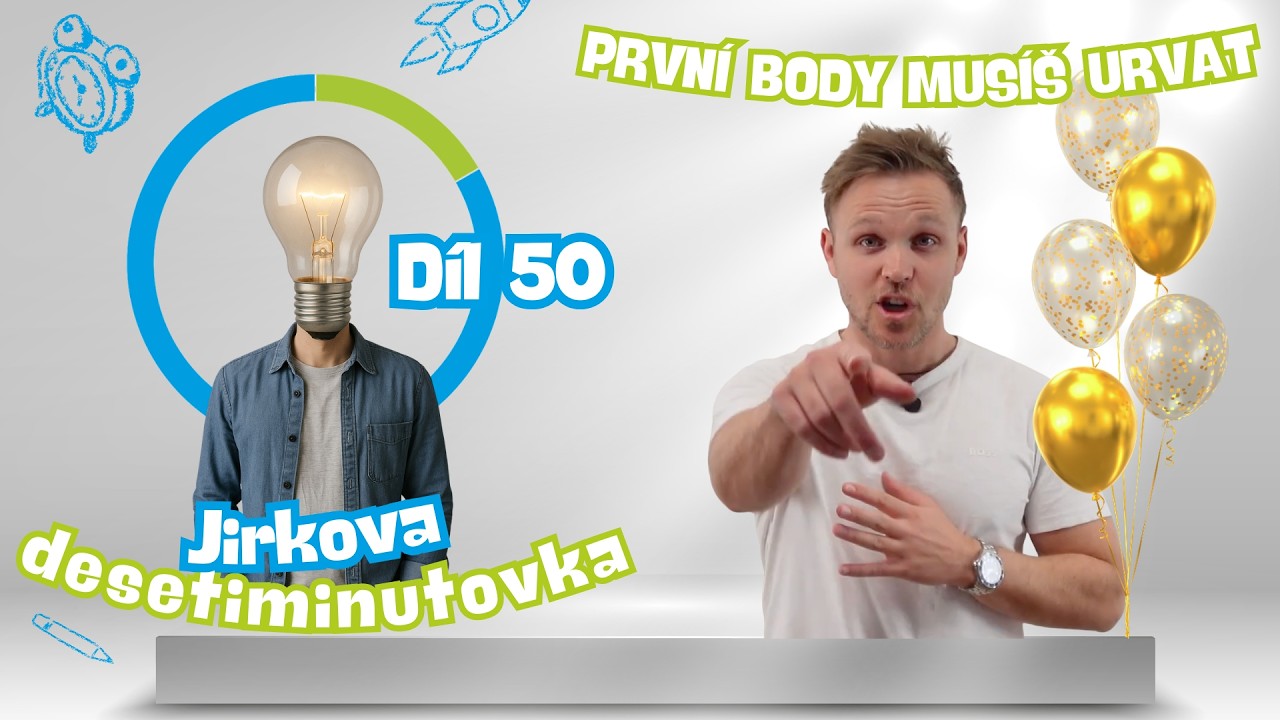 👉 Přijímačkové desetiminutovky #50 – První body musíš urvat