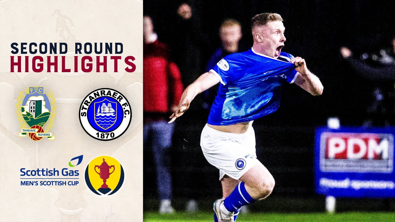 Threave Rovers 2-3 Stranraer | Second Round | Scottish Gas Men's Scottish Cup