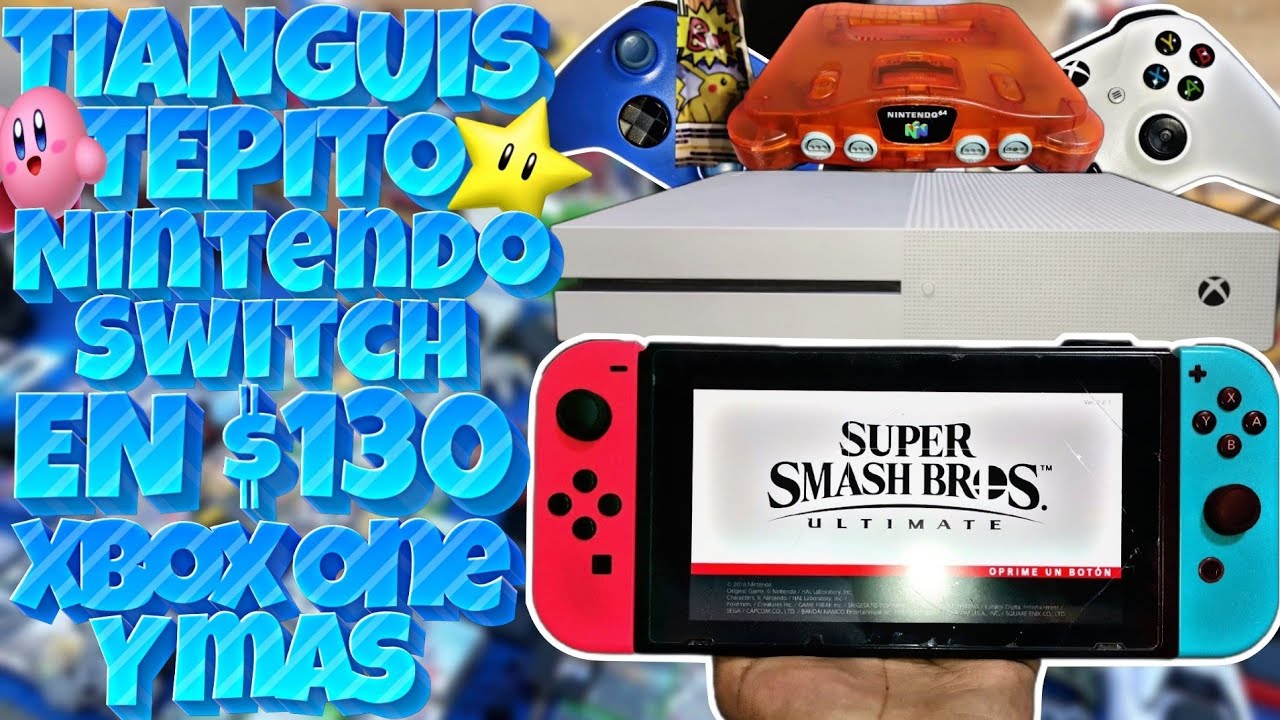 Nintendo Switch En El Tianguis De Tepito Por $130 Xbox One En 1200 Y Ps3 Chachareando Videojuegos