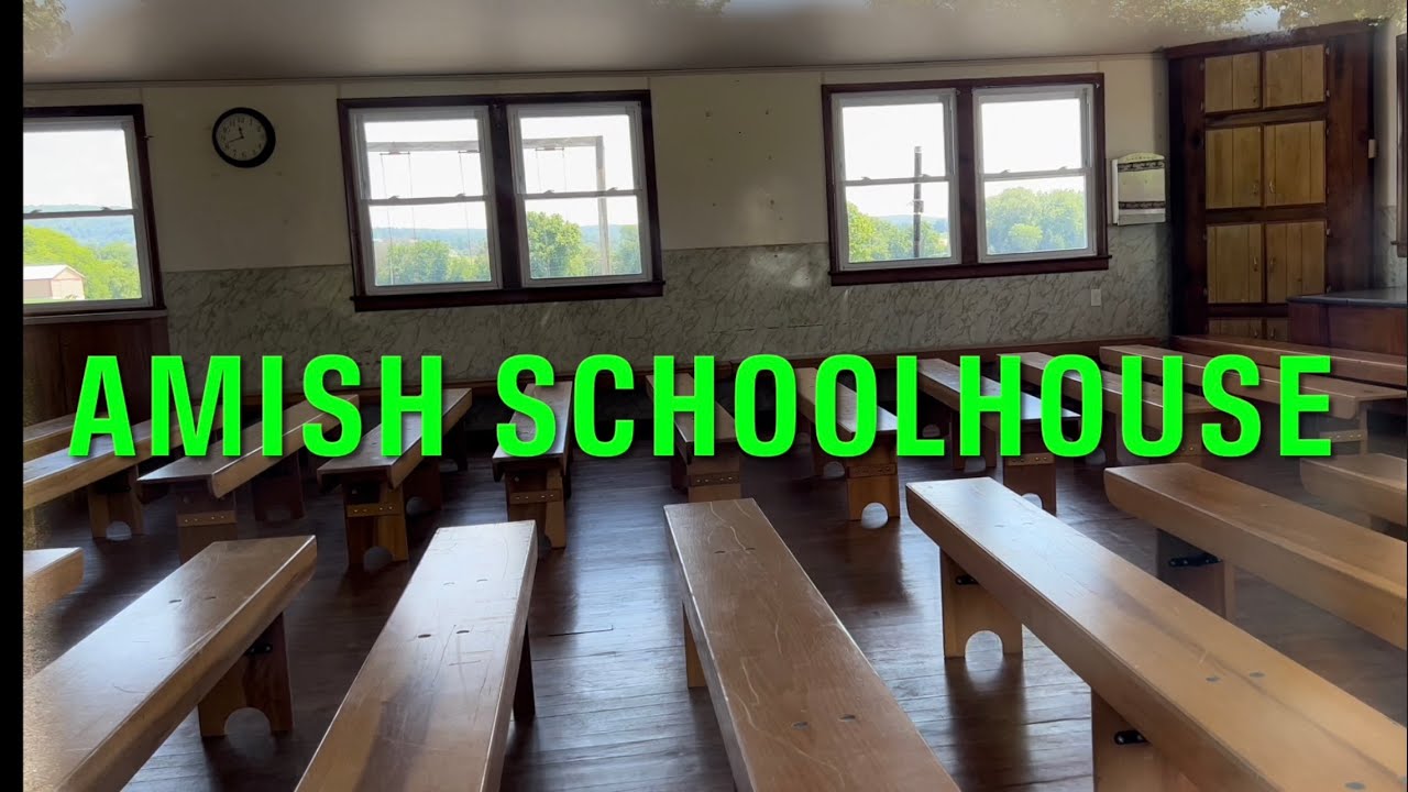 Amish Schoolhouse Walk Around! Summertime in Beautiful Lancaster County!