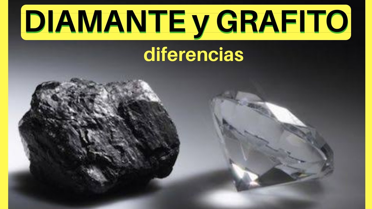 Carbono diamante y grafito | Porque el diamante es mas duro que el grafito | DIAMANTE y GRAFITO