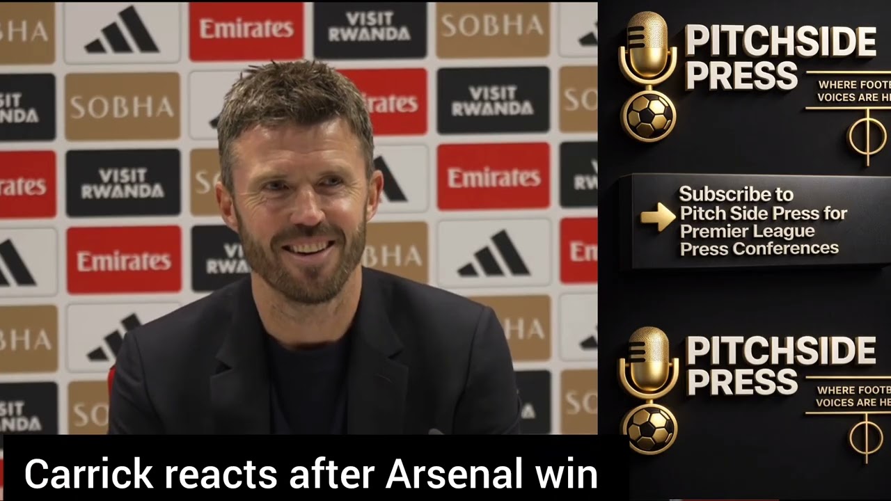 Carrick’s Warning Came True — Arsenal Shocked by Manchester United