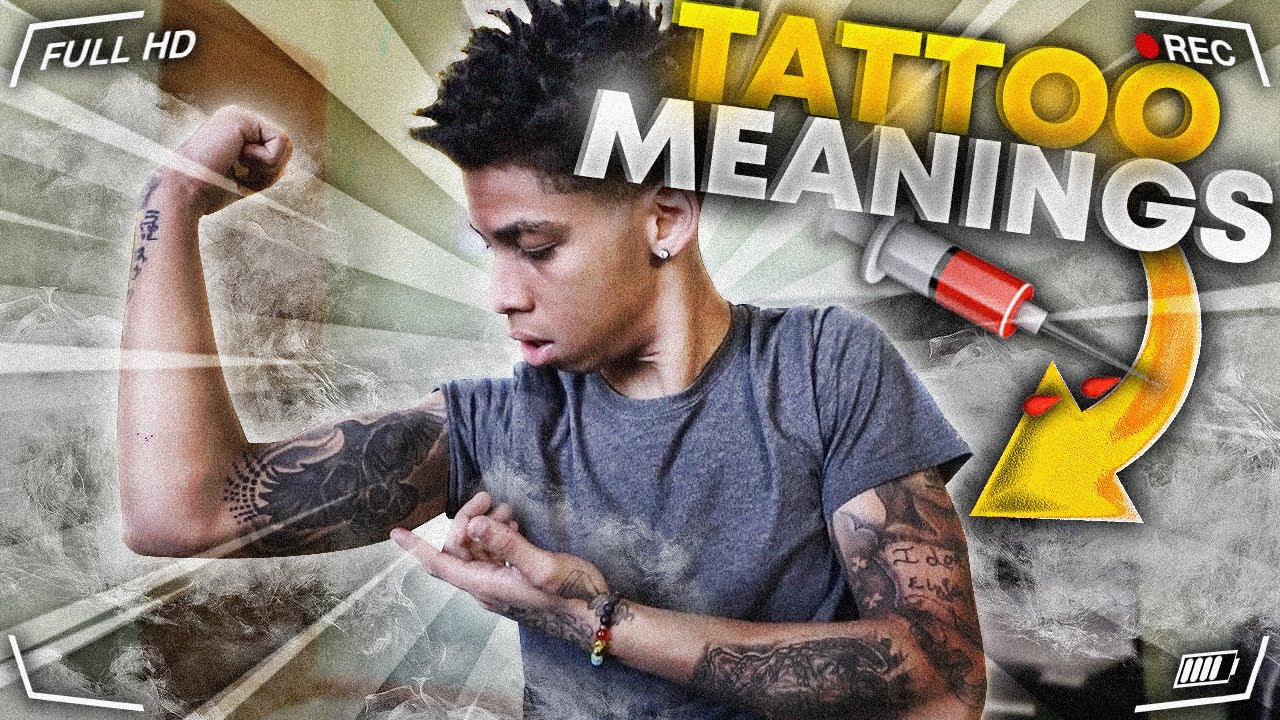 THE MEANING BEHIND ALL MY TATTOOS  |Trill Saucey