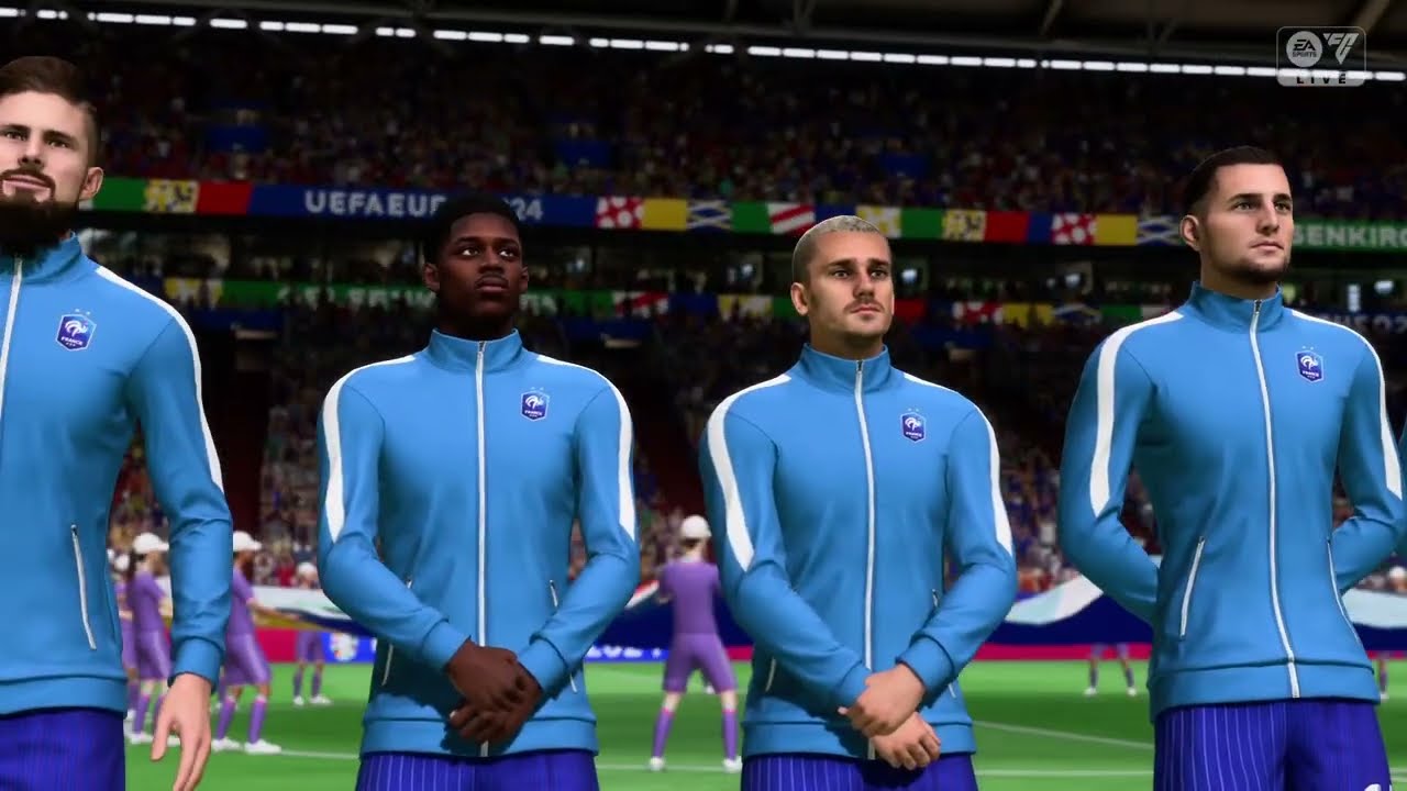 EA Sports FC 24 UEFA Euro 2024 gameplay Xbox One Version on Xbox Series X