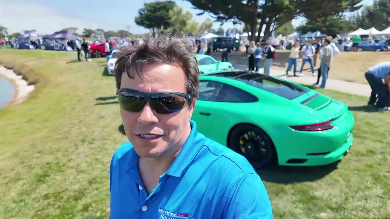 Mrkaikai Car week, Monterey PCA Werks Reunion, walk around the best Porsche Car meet in America