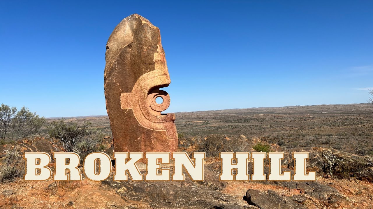 Broken Hill, Living Desert, Line of Lode Miners Memorial #brokenhill , #living desert, #minememorial