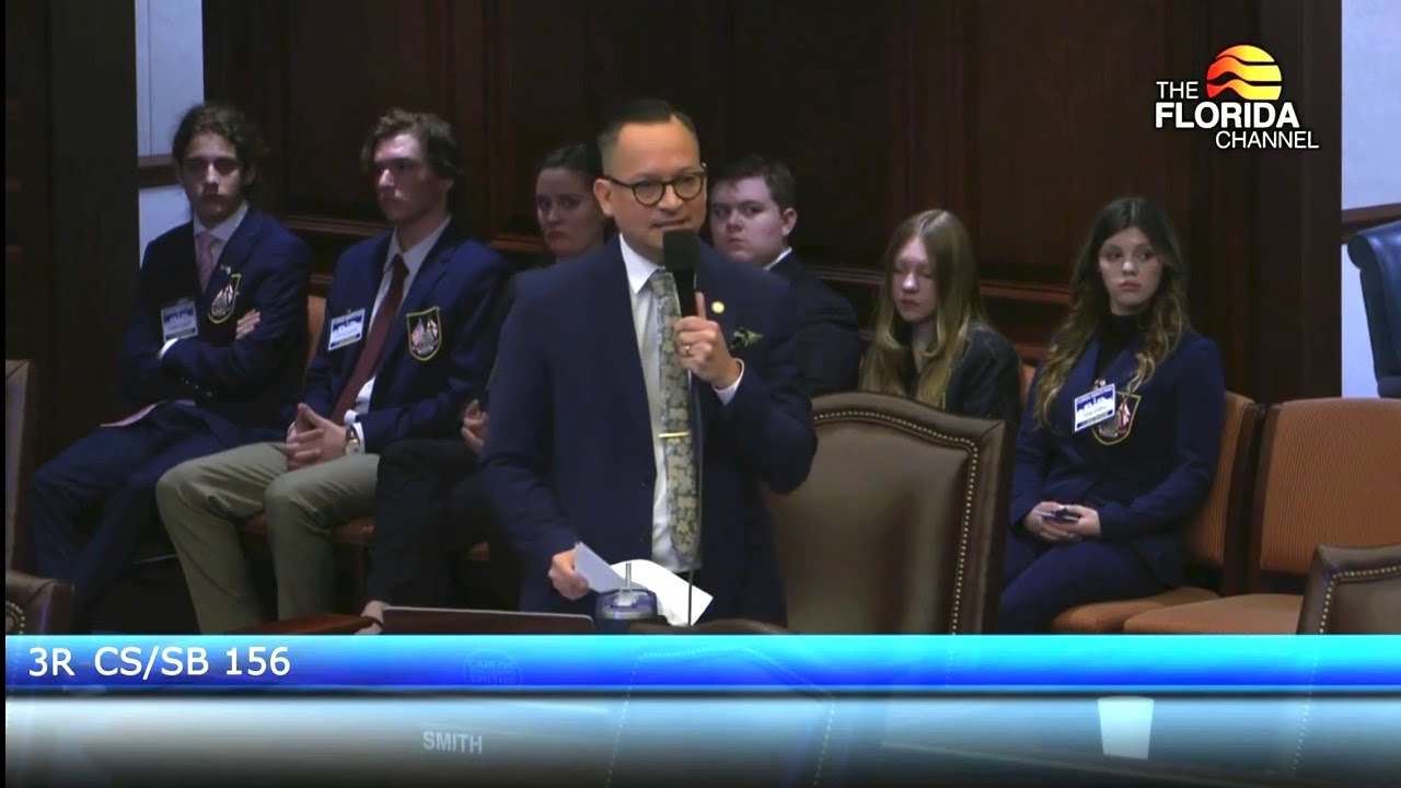 Senator Smith closing debate on SB 156