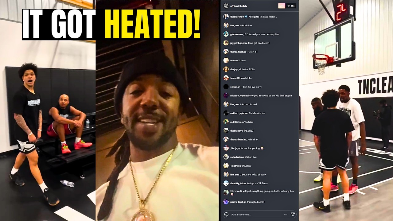 Rob Colon Heated TNC Game,  OffTheDribbleTV And B Ellis Drama Update!