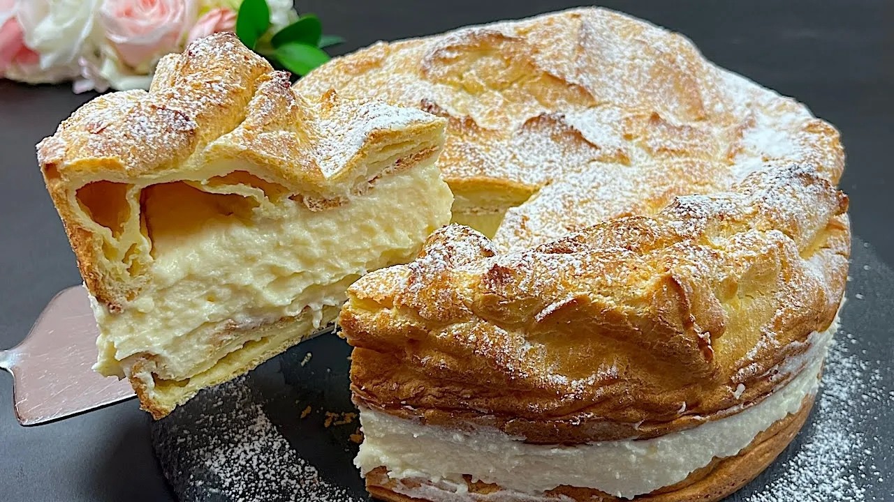 🍰 Questa ricetta della nonna ha sbalordito tutti! Aggiungere la farina all'acqua bollente!