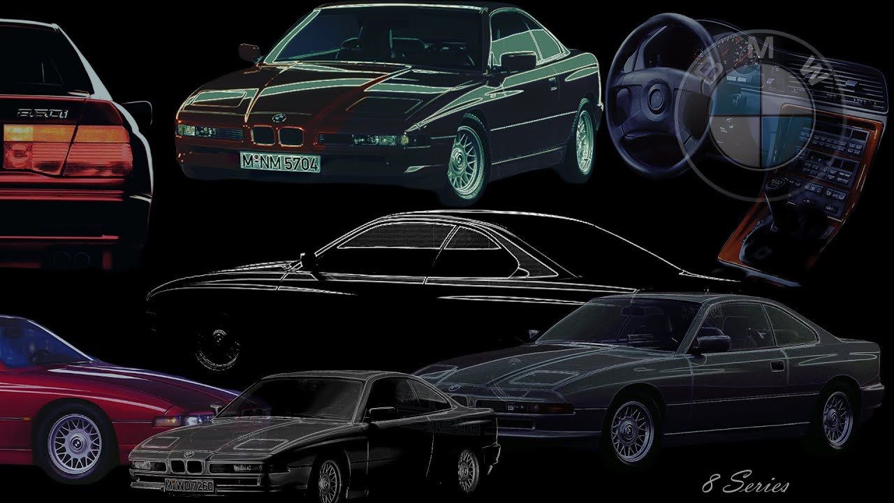 BMW 8 Series E31(1989).The BMW 8 Series stands out as a landmark model.Promotional Video.
