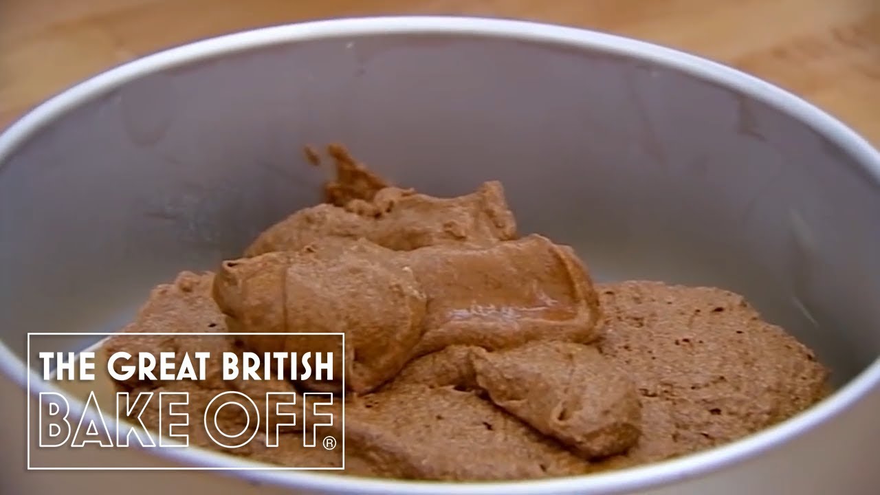 How to mix and bake Sachertorte with Mary Berry Pt 2 | The Great British Bake Off
