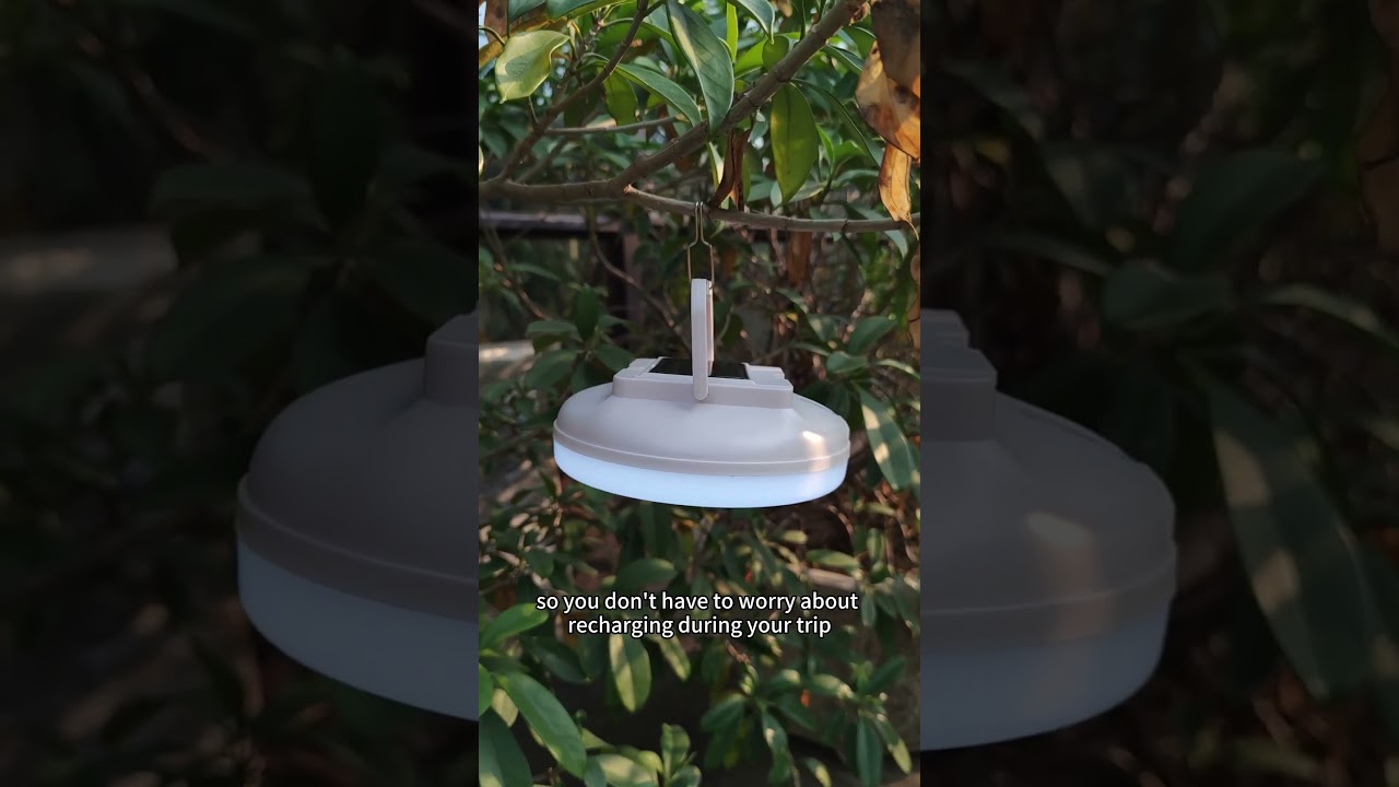 Meet the Lekaufen LH8304 Solar Camping Light&mdash;your reliable outdoor lighting companion! 💡 #solarlight