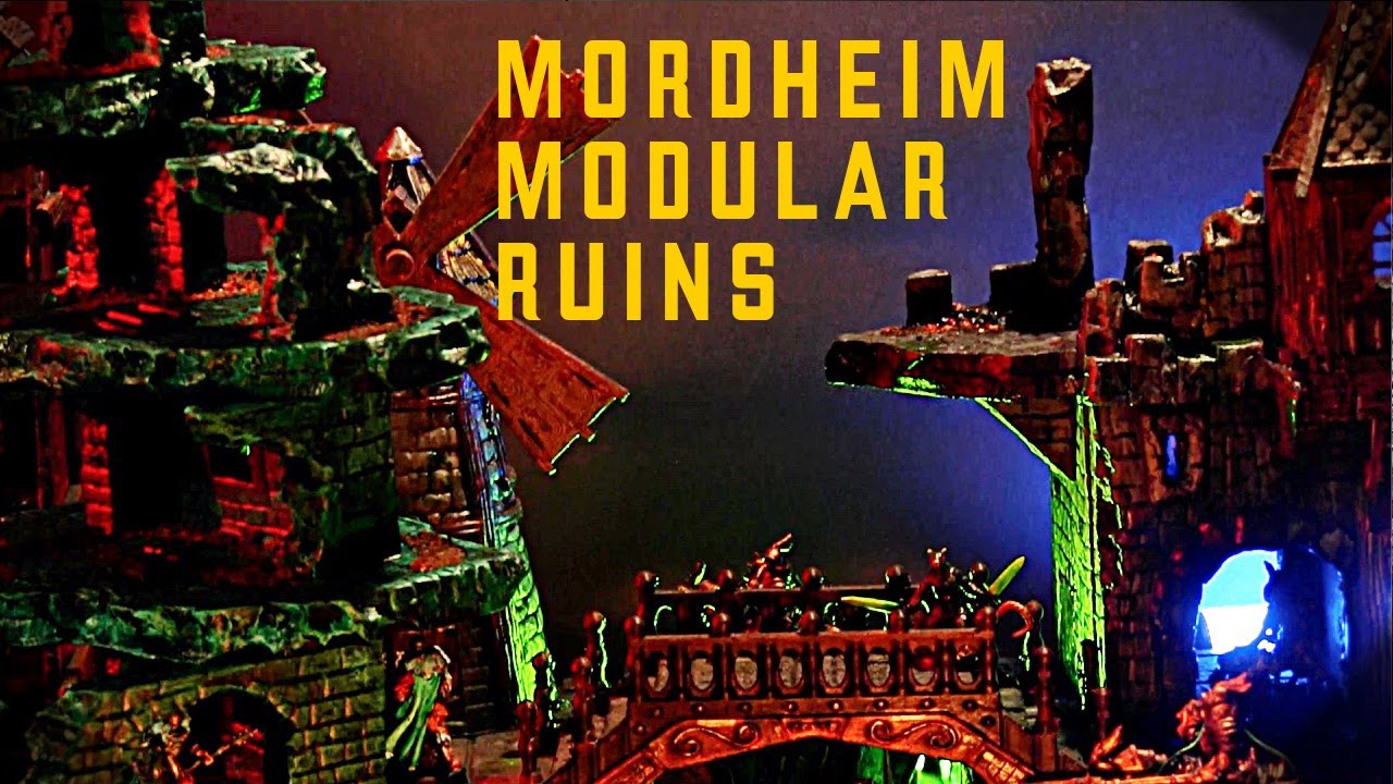 Modular Mordheim Ruins