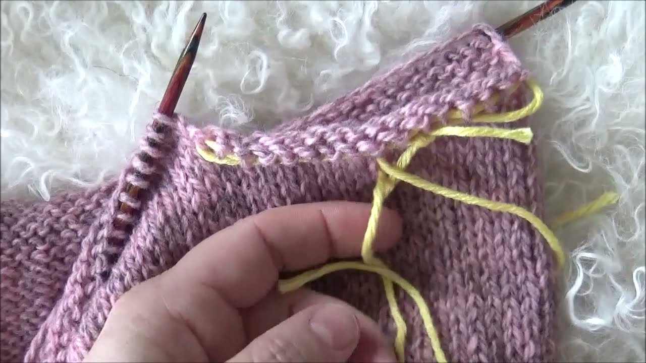 Sammenstrikking av bol og ermer