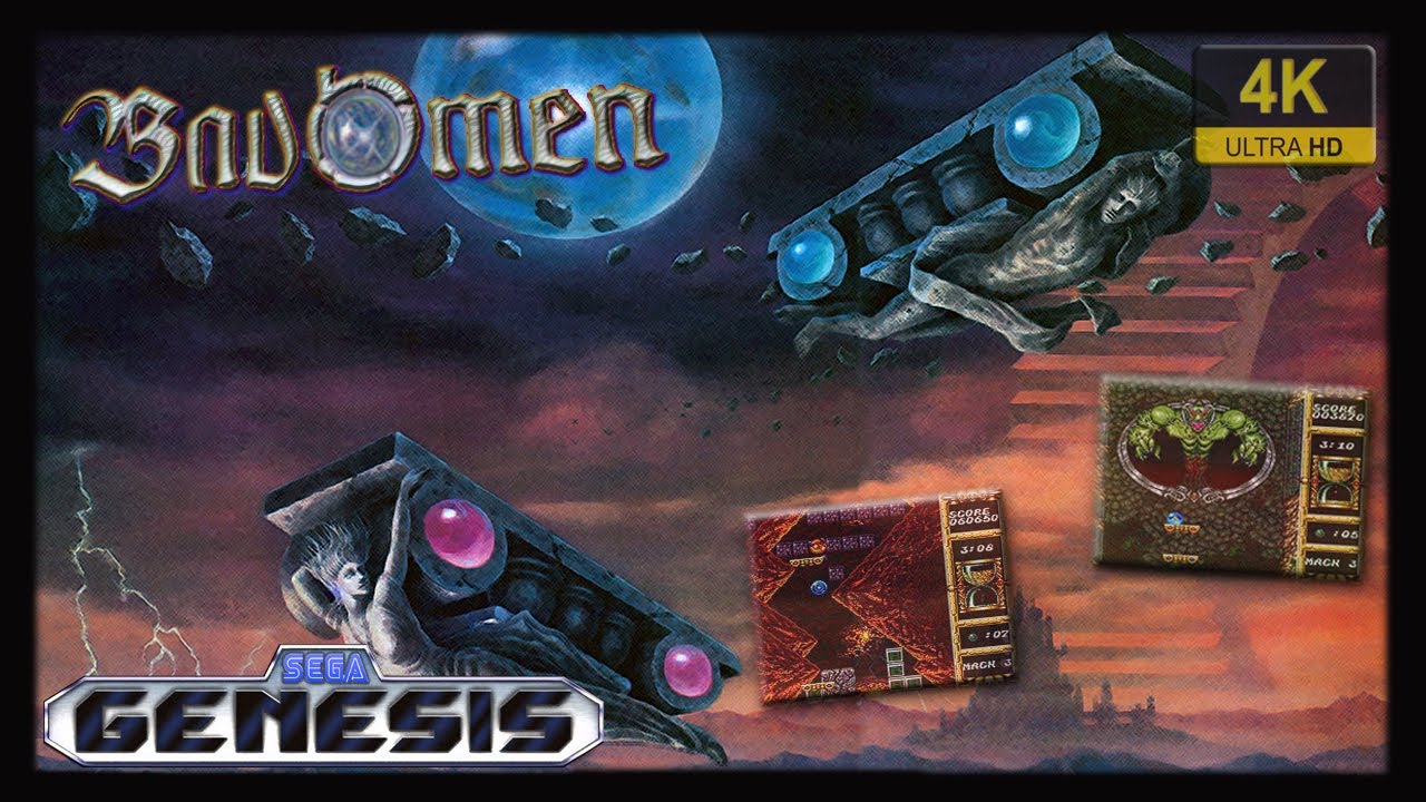 Bad Omen |4k60fps| Longplay (SEGA Genesis)
