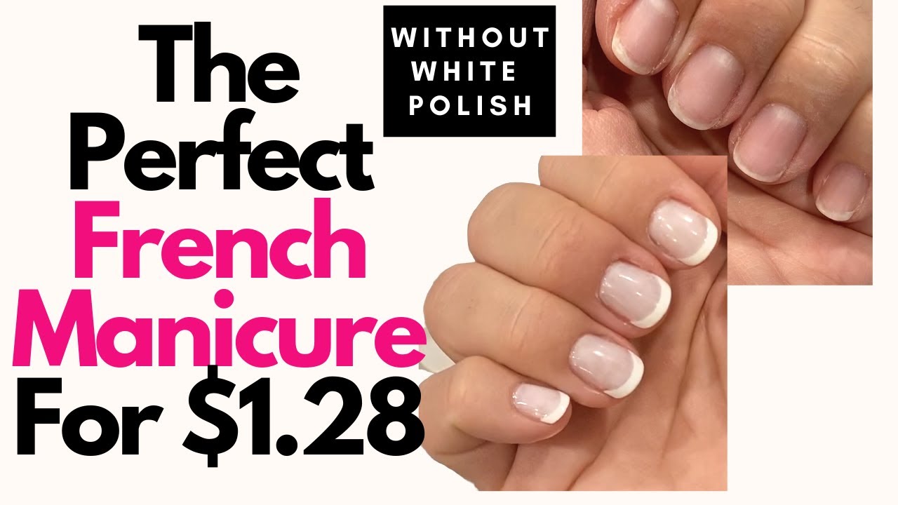 MY SECRET TO THE PERFECT FRENCH MANICURE | NO WHITE POLISH Nikol Johnson
