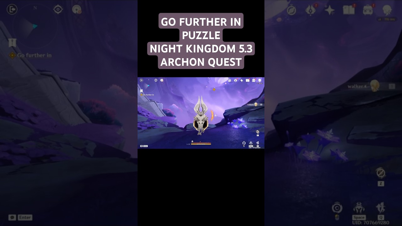 Night kingdom go further in puzzle 5.3 genshin impact archon quest. #genshinimpact #genshin #puzzle