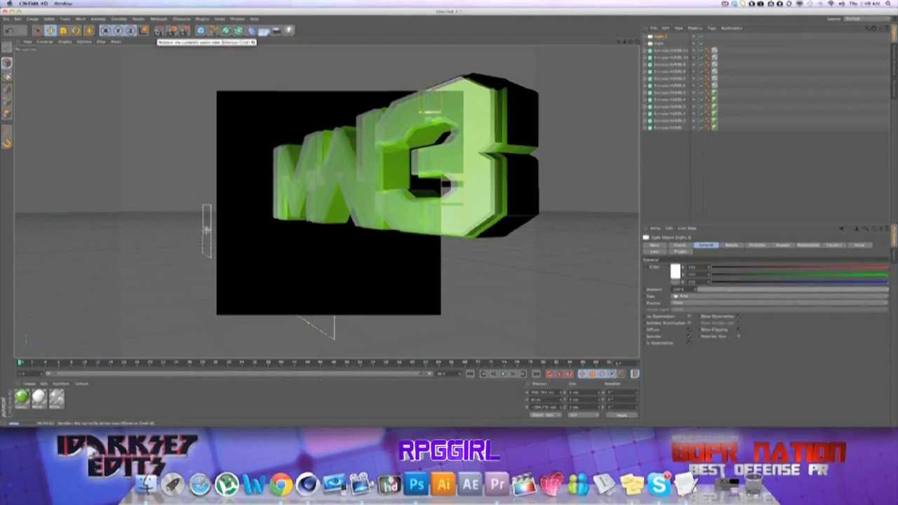 SPEED ART #1 | COD: MW3 Basic 3D 