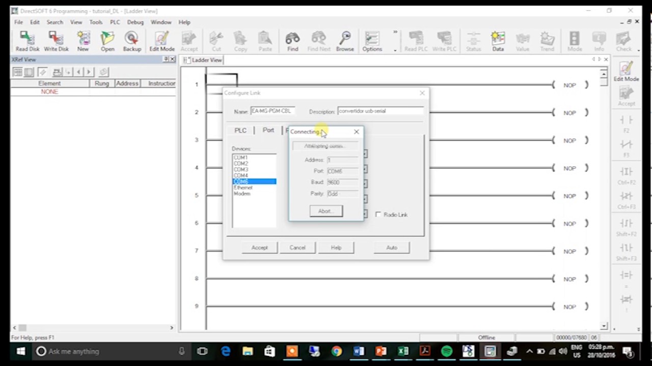 Crear nuevo proyecto direct soft