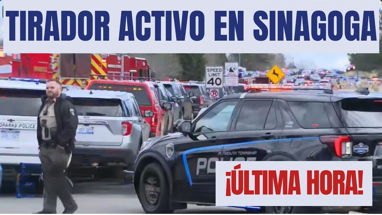🚨 URGENTE: Despliegue policial West Bloomfield reporte de tirador activo en sinagoga | USA EN VIVO 🔴