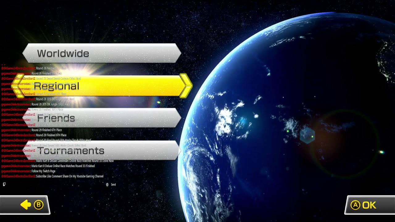 Live: Mario Kart 8 Deluxe Livestream Online Race Matches Round 33