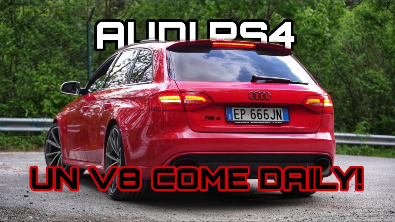 Audi RS4: IL SOGNO DEL V8 ASPIRATO! New DailyCAR! Simba 26