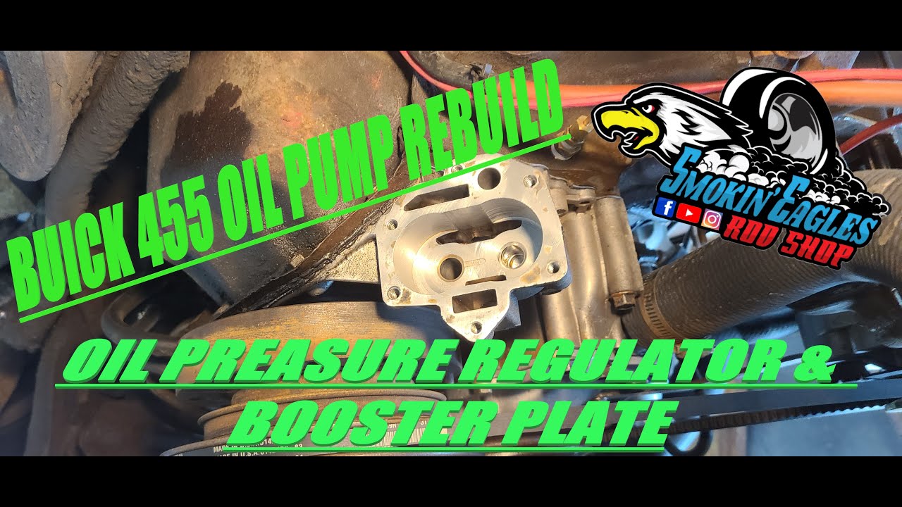 BUICK 455 OIL PUMP REBUILD!