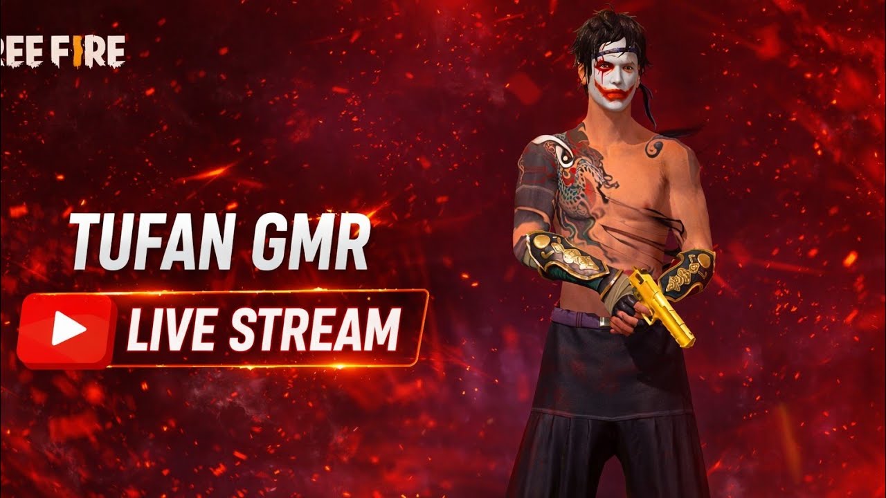 Free Fire LIVE India 🇮🇳 | TUFAN GMR Custom Battle#freefire#live#livestrime