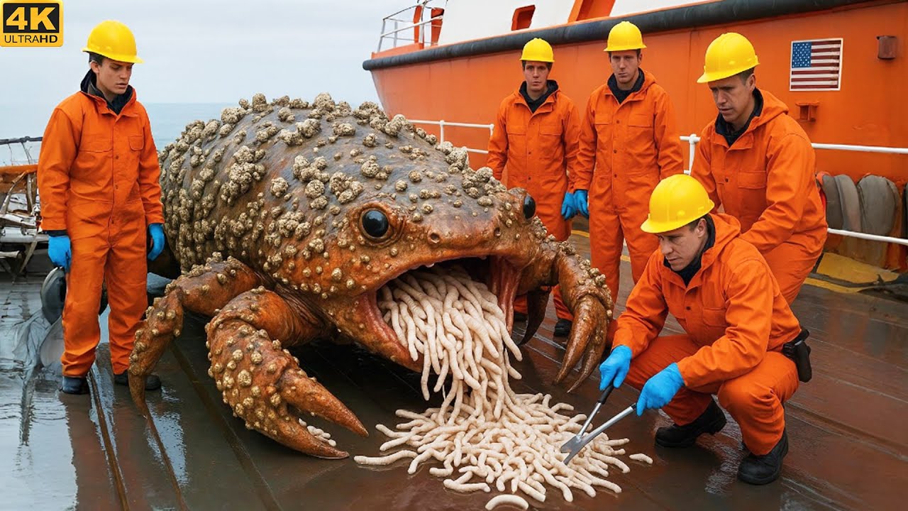 Rescue Team Saves Giant Crab Covered in Barnacles 🦀 | Heartwarming Ocean Rescue