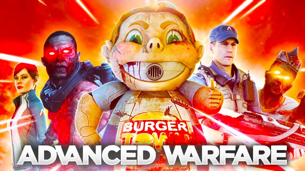 TOUS les SECRETS de ADVANCED WARFARE ZOMBIES en SOLO 🔥 (Outbreak, Infection, Carrier & Descent)