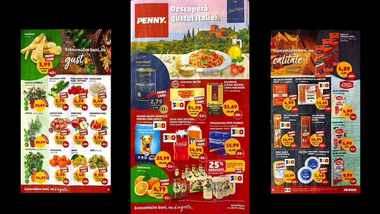 Pliant Postal Penny 14 Ianuarie - 20 Ianuarie 2026 - Oferte Penny din 14.01.2026