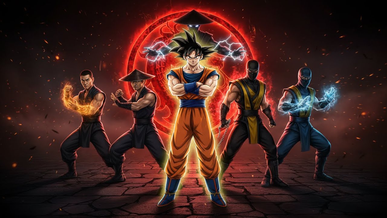 What If Goku Entered Mortal Kombat?