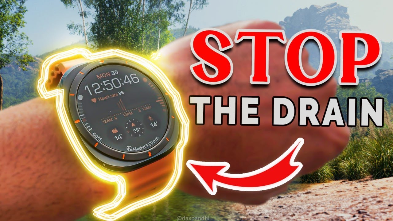 Are You Wasting Your Galaxy Watch Ultra Battery? Fix It!