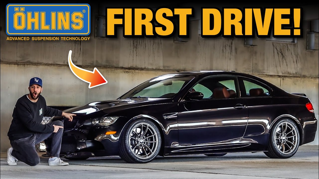 E92 M3: дорожные и трековые койловеры Öhlins — ПЕРВЫЕ ВПЕЧАТЛЕНИЯ!