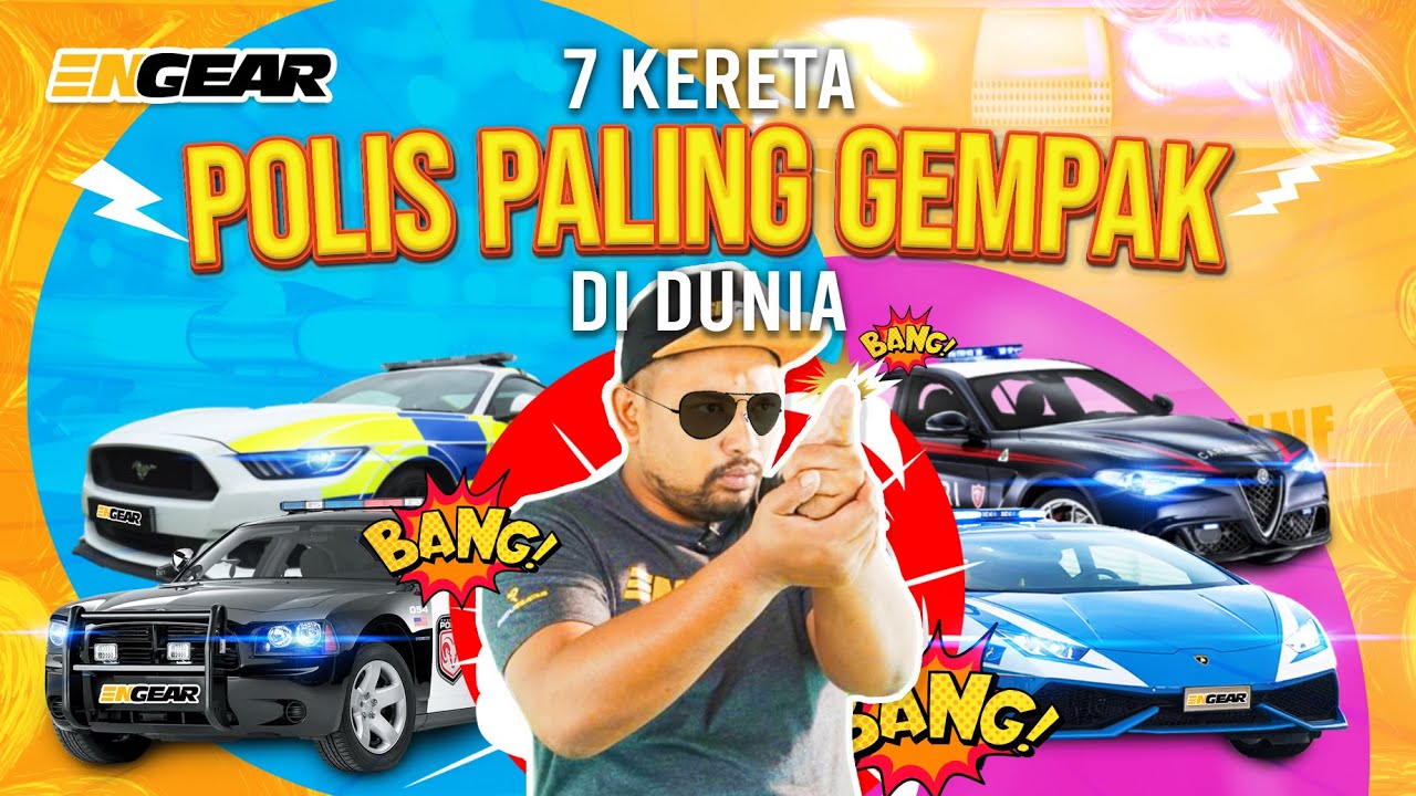 7 Kereta Polis Paling Gempak Dalam Dunia - Sembang Engear