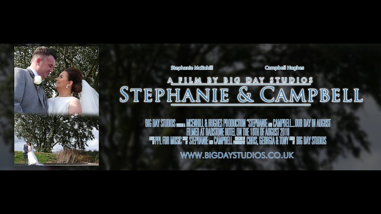 Stephanie & Campbell - The Radstone Hotel - Big Day Studios