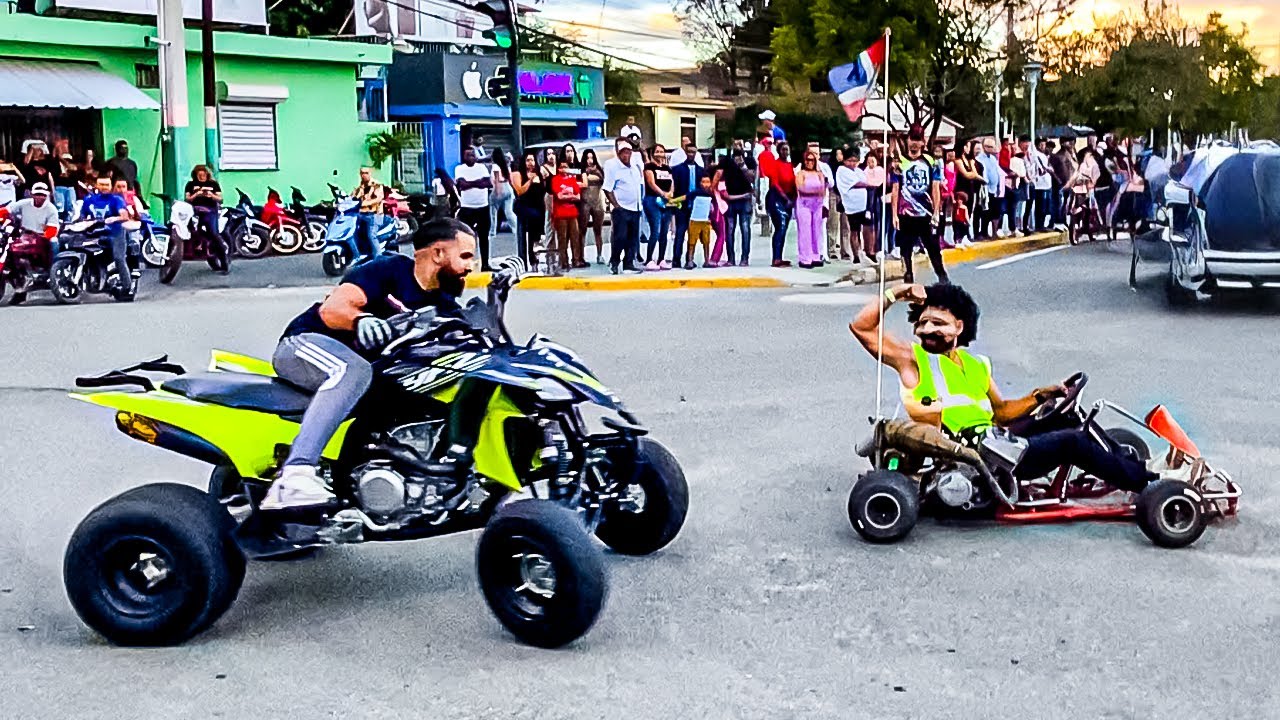 🏆 La Carrera Más Loca del Año: YFZ 450 Contra Go-Kart 🔥
