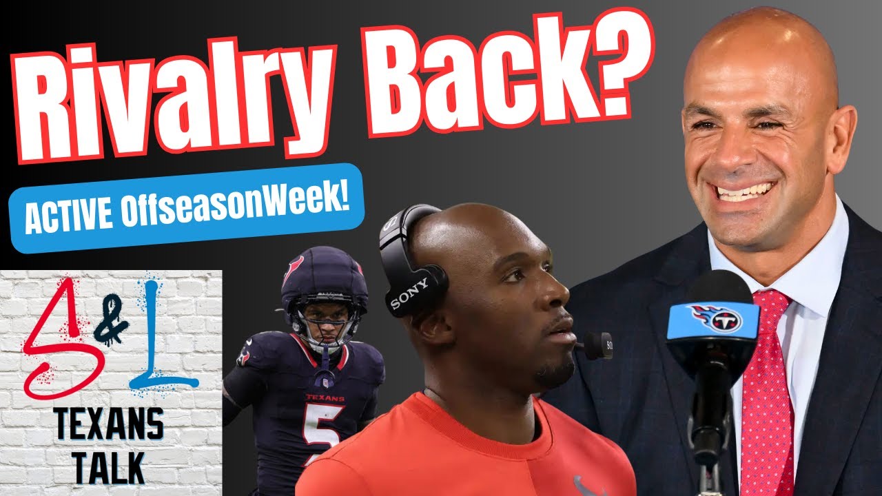 A LOT Going On With Texans Draft Layout, Staff, Current Roster & More! S&L Makes Sense Of It All!