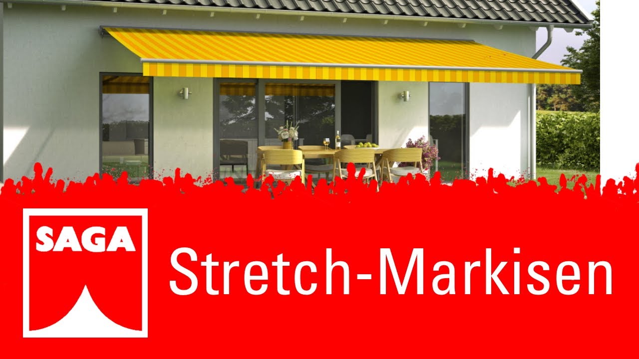 Stretch-Markisen | SAGA Raumausstattung: Gardinen, Bodenbelag & Sonnenschutz in Aschaffenburg