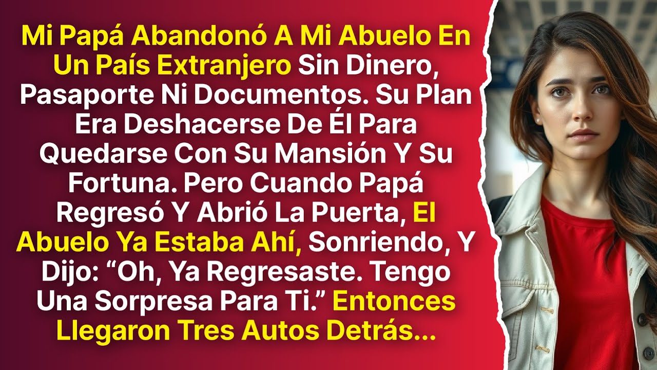 Mi Papá Abandonó A Mi Abuelo En Un País Extranjero Sin Dinero Ni Documentos. Sin Imaginarlo...