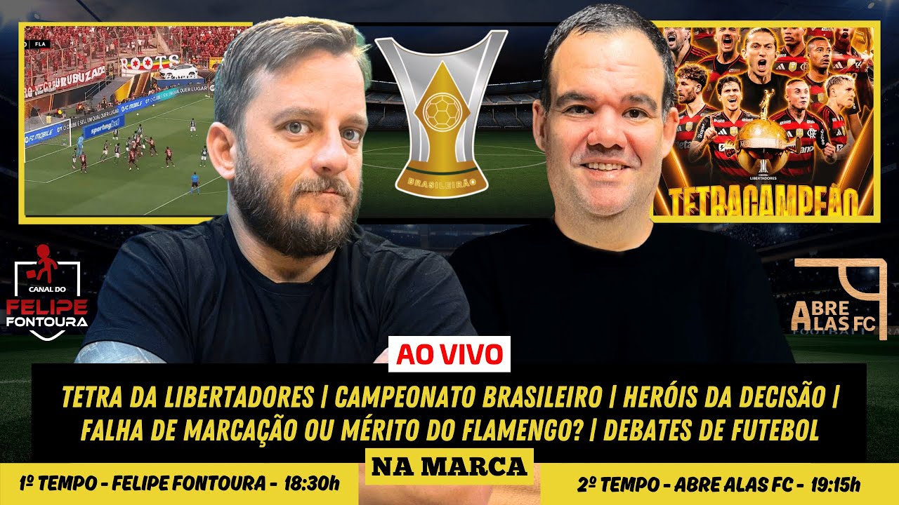 NA MARCA: TETRA DA LIBERTADORES | BRASILEIR&Atilde;O | DEBATES DE FUTEBOL ( MARCA&Ccedil;&Atilde;O DE BOLA PARADA )