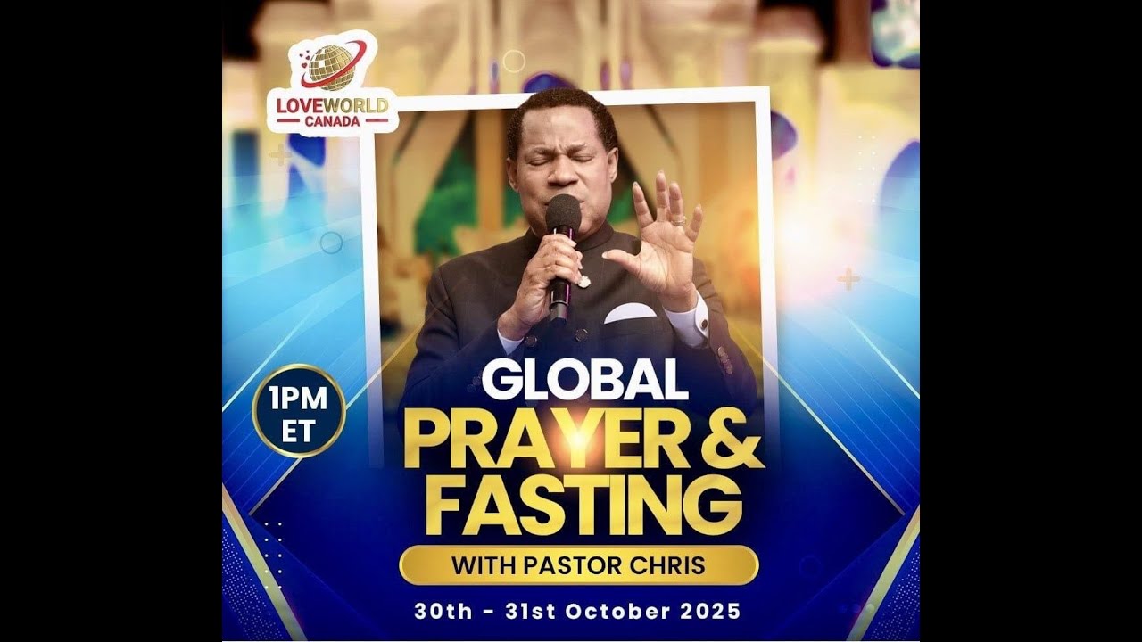 DAY 2 : GLOBAL PRAYER & FASTING WITH PASTOR CHRIS || DECEMBER 30, 2025