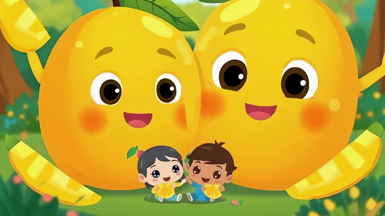 Tamil Kids Song | Maambazham Song 🍋🥭 | Mango Kids Rhyme in Tamil | Kuttiest Tamil Zone