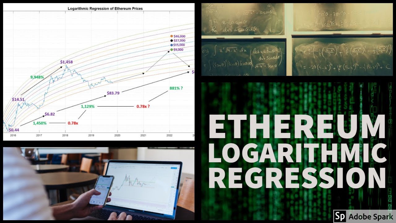 Ethereum price prediction based on logarithmic regression